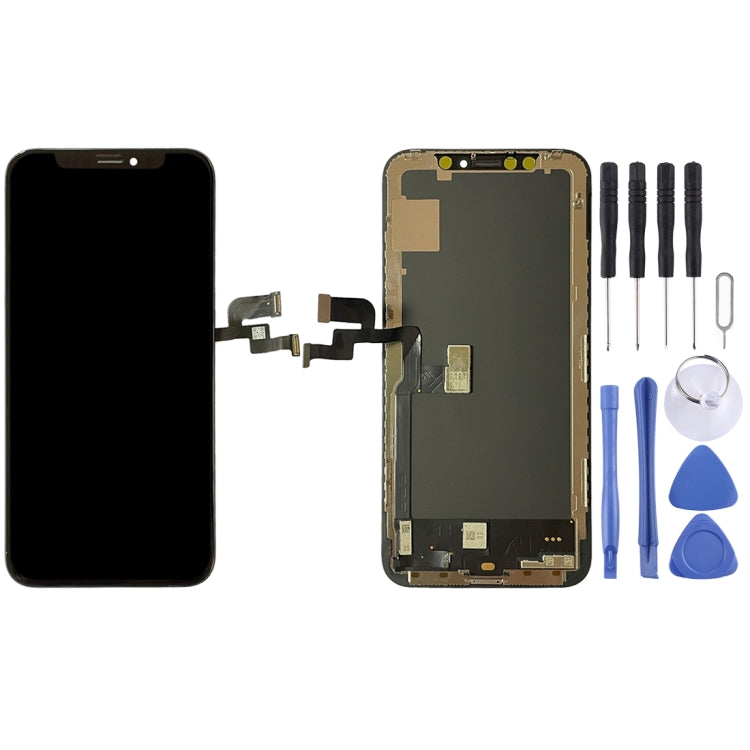 GX OLED Material LCD Screen and Digitizer Full Assembly for iPhone X My Store