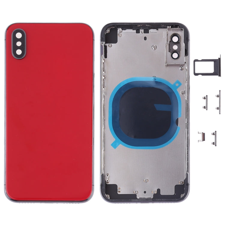 Back Housing Cover with SIM Card Tray & Side keys for iPhone X My Store