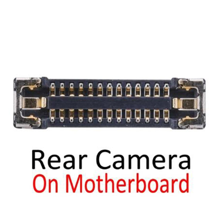 Rear Back Camera FPC Connector On Motherboard for iPhone X My Store