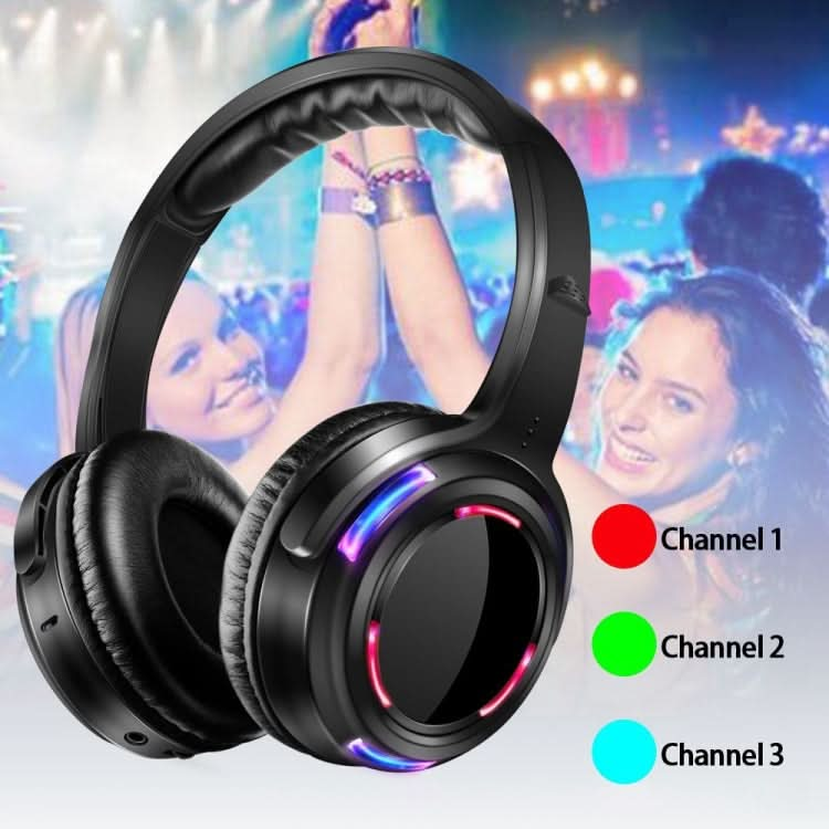 UHF-9 Headset LED Wireless Noise Cancelling Earphone