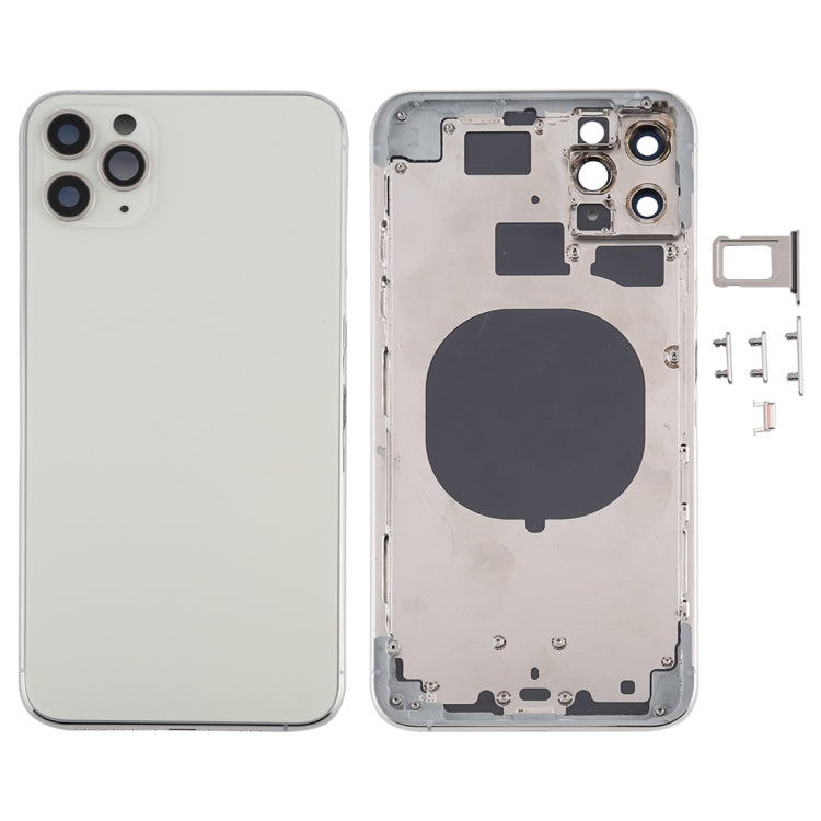 Back Housing Cover with SIM Card Tray & Side keys & Camera Lens for iPhone 11 Pro Max My Store