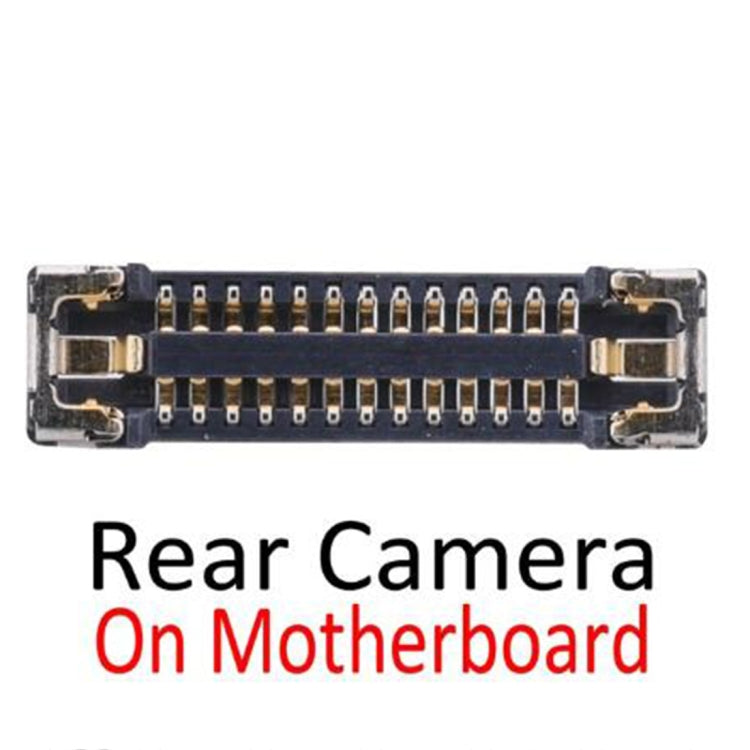 Rear Back Camera FPC Connector On Motherboard for iPhone XS Max My Store