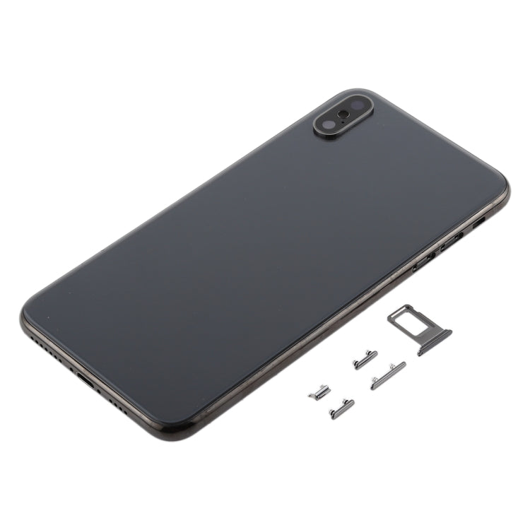 Back Cover with Camera Lens & SIM Card Tray & Side Keys for iPhone XS Max My Store