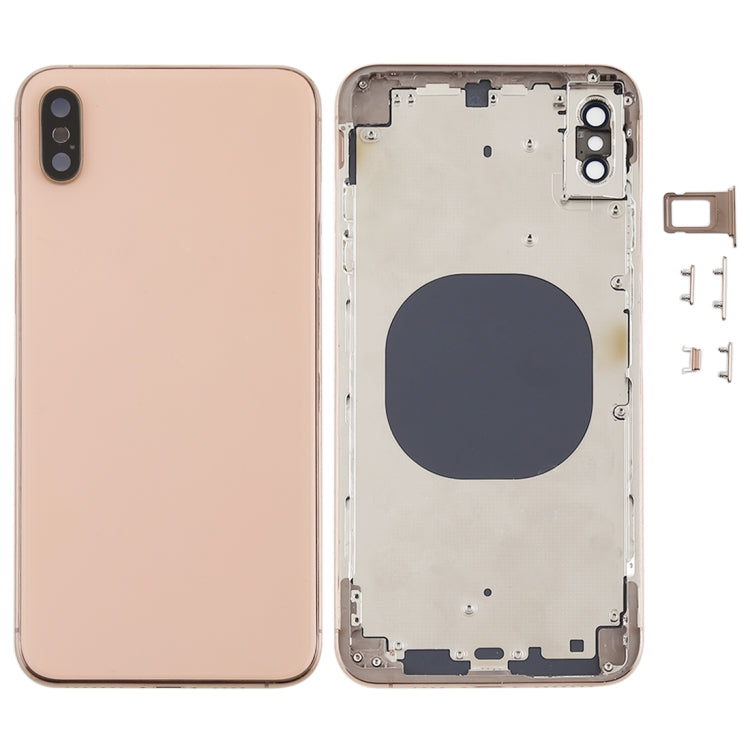 Back Cover with Camera Lens & SIM Card Tray & Side Keys for iPhone XS Max My Store