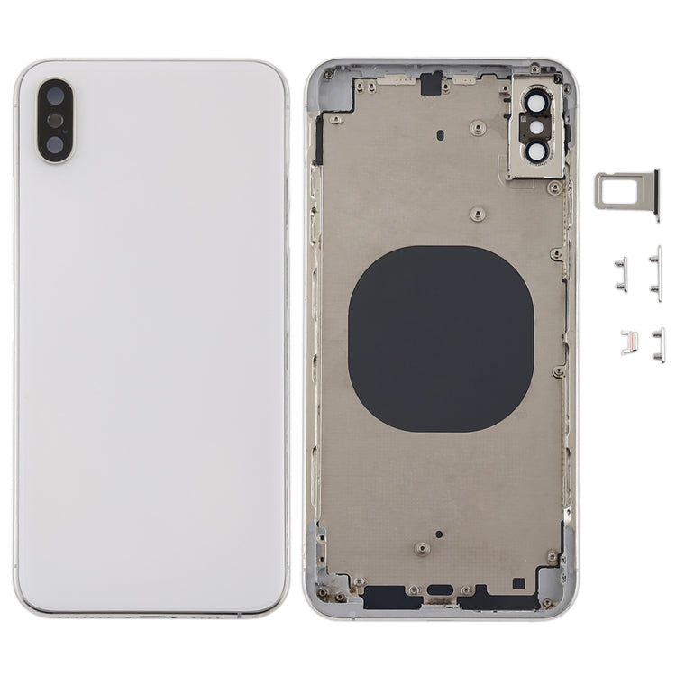 Back Cover with Camera Lens & SIM Card Tray & Side Keys for iPhone XS Max My Store