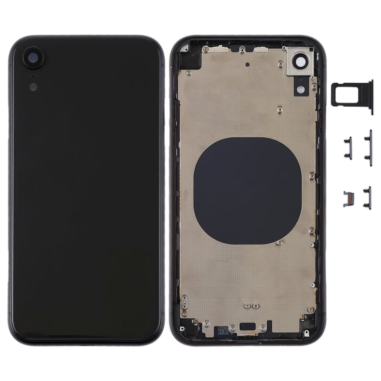 Back Housing Cover with Camera Lens & SIM Card Tray & Side Keys for iPhone XR My Store