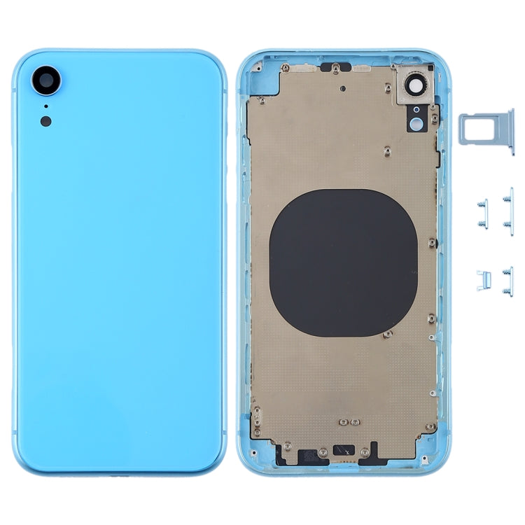 Back Housing Cover with Camera Lens & SIM Card Tray & Side Keys for iPhone XR My Store