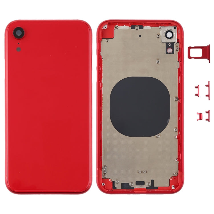 Back Housing Cover with Camera Lens & SIM Card Tray & Side Keys for iPhone XR My Store