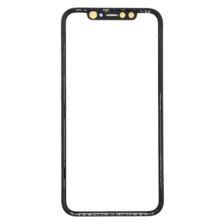 Front Screen Outer Glass Lens with Frame + OCA Optically Clear Adhesive for iPhone XR