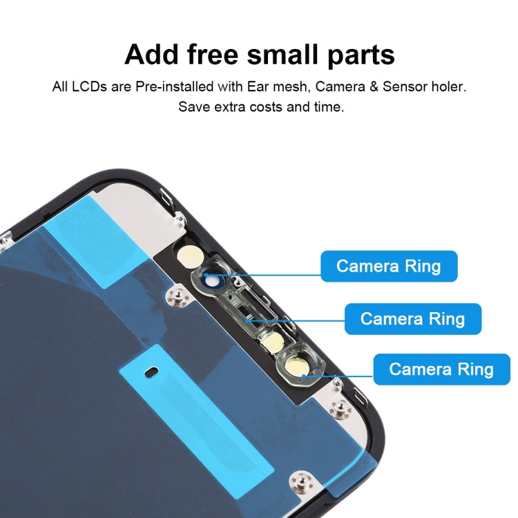 incell TFT Material LCD Screen and Digitizer Full Assembly for iPhone XR