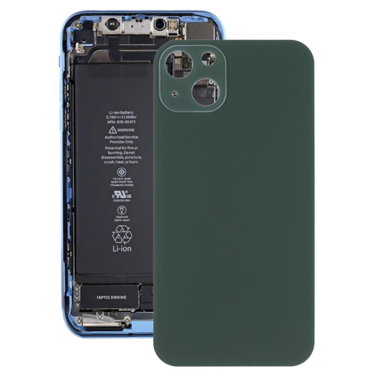 Glass Back Cover with Appearance Imitation of iP13 for iPhone XR