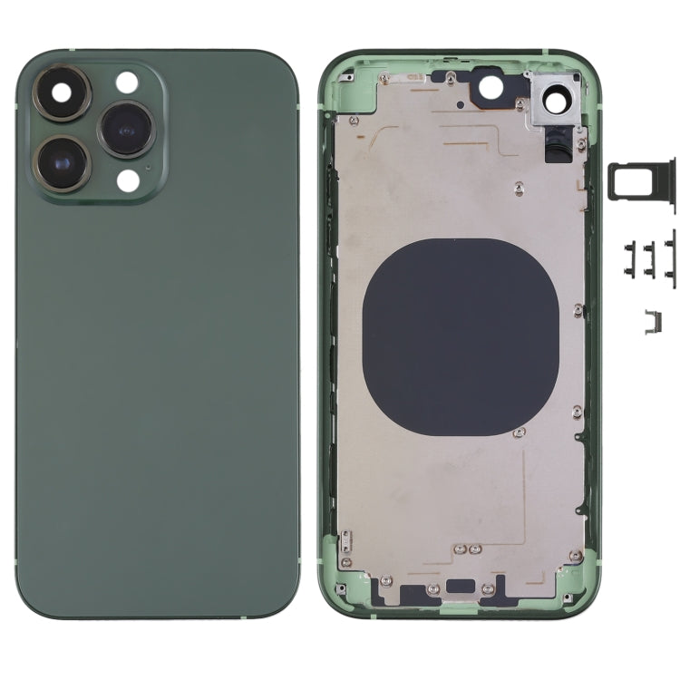 Frosted Frame Back Housing Cover with Appearance Imitation of iP13 Pro for iPhone XR My Store