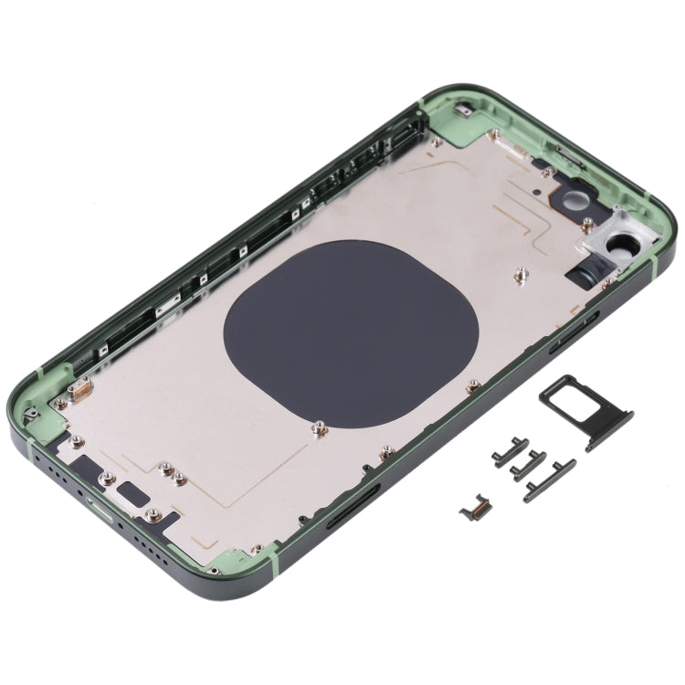 Frosted Frame Back Housing Cover with Appearance Imitation of iP13 Pro for iPhone XR