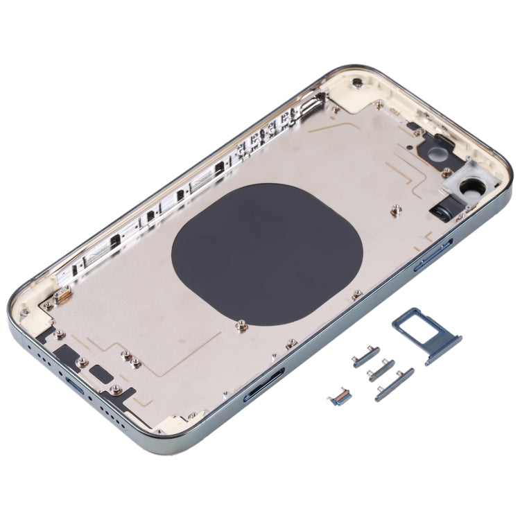 Electroplated Frame Back Housing Cover with Appearance Imitation of iP13 Pro for iPhone XR My Store