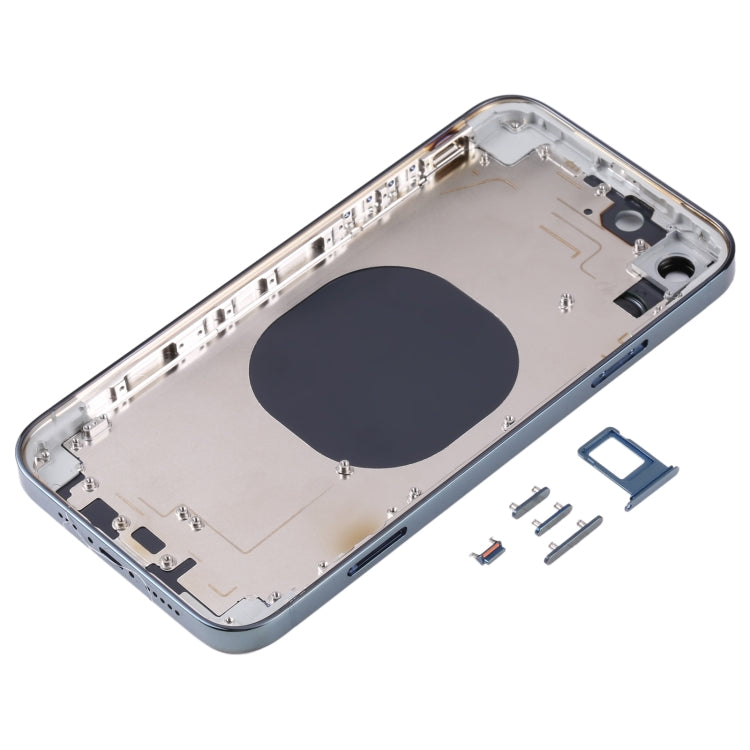 Stainless Steel Back Housing Cover with Appearance Imitation of iP13 Pro for iPhone XR My Store