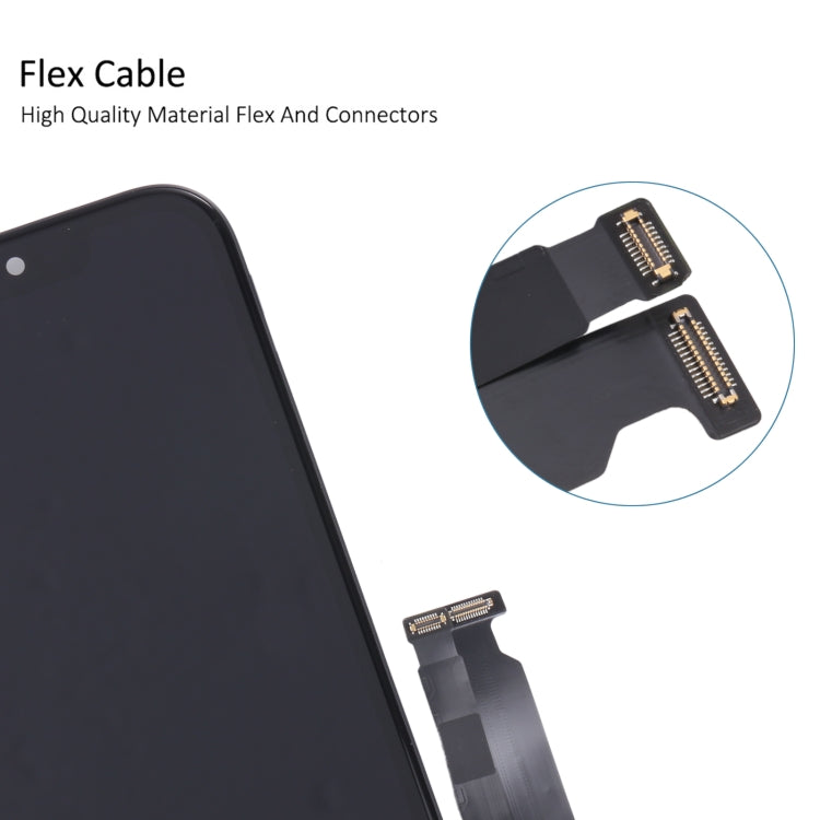 Original LCD Screen and Digitizer Full Assembly with Earpiece Speaker Flex Cable for iPhone XR