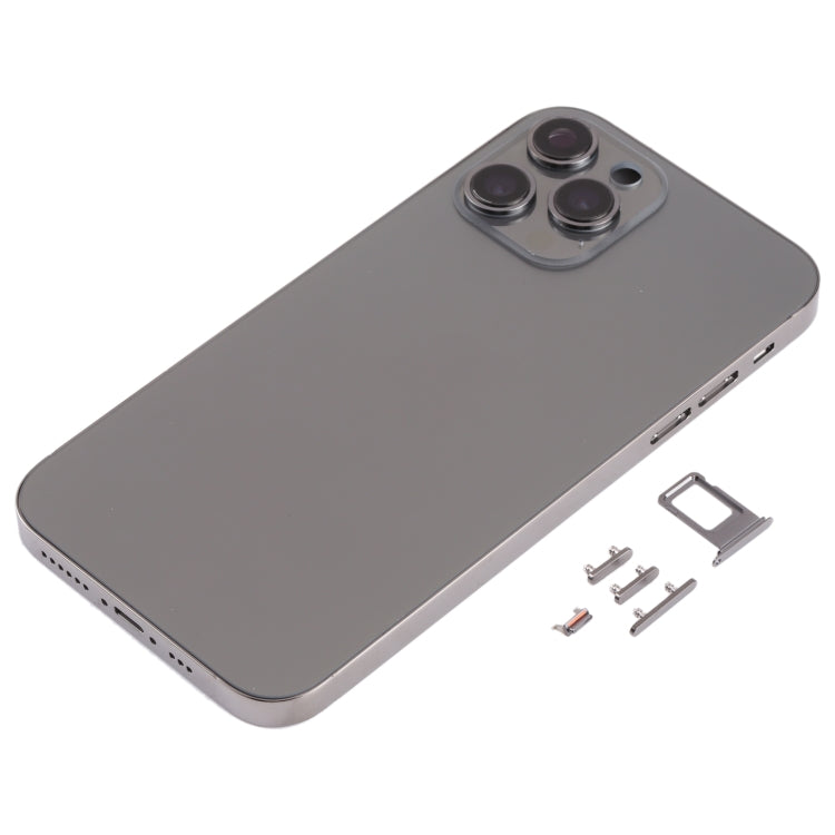 Stainless Steel Material Back Housing Cover with Appearance Imitation of iP13 Pro for iPhone XR