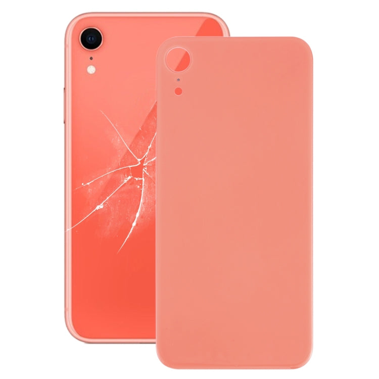 Easy Replacement Big Camera Hole Glass Back Battery Cover with Adhesive for iPhone XR My Store