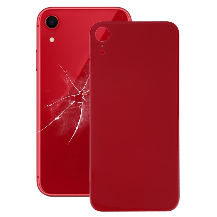 Easy Replacement Big Camera Hole Glass Back Battery Cover with Adhesive for iPhone XR My Store