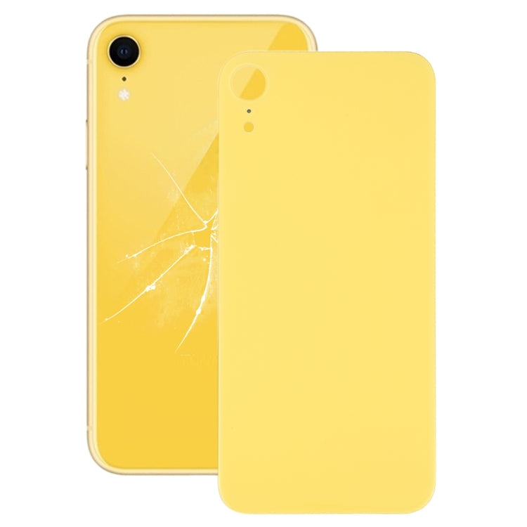 Easy Replacement Big Camera Hole Glass Back Battery Cover with Adhesive for iPhone XR My Store