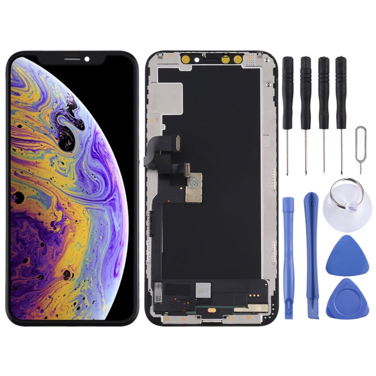 Soft OLED Material LCD Screen and Digitizer Full Assembly for iPhone XS My Store