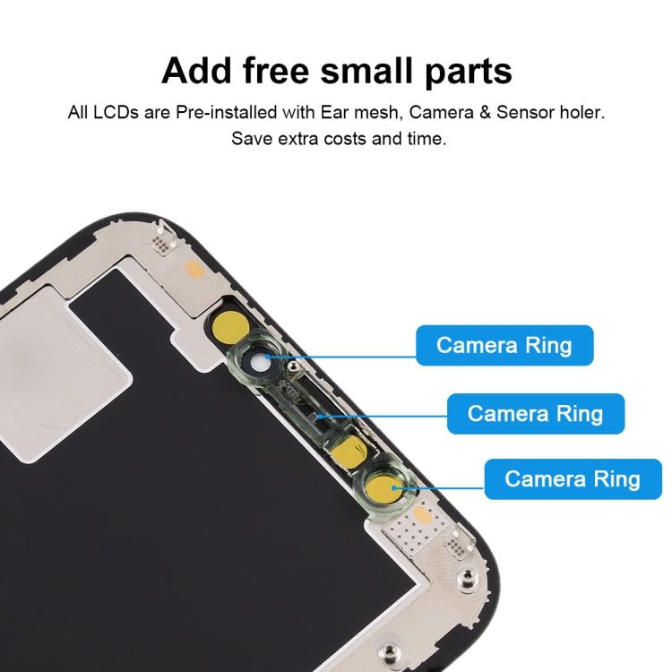 Soft OLED Material LCD Screen and Digitizer Full Assembly for iPhone XS