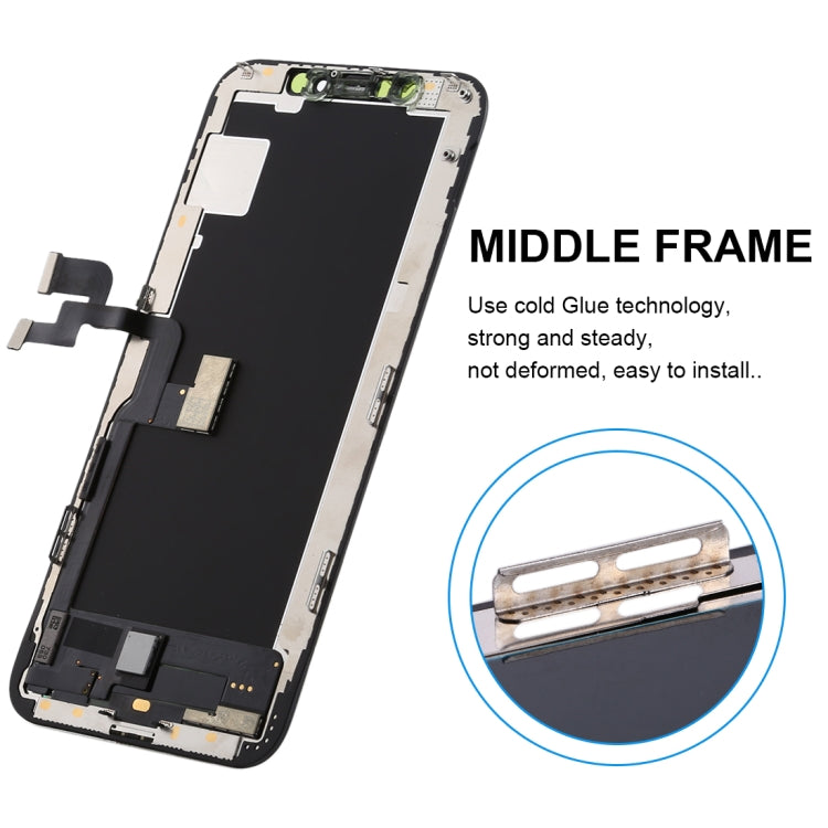 Soft OLED Material LCD Screen and Digitizer Full Assembly for iPhone XS My Store