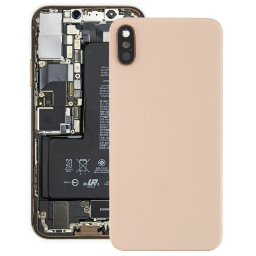 Battery Back Cover with Back Camera Bezel & Lens & Adhesive  for iPhone XS