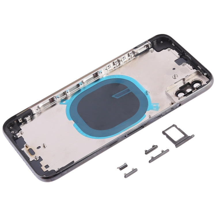 Back Cover with Camera Lens & SIM Card Tray & Side Keys for iPhone XS