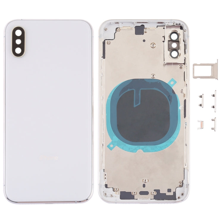 Back Cover with Camera Lens & SIM Card Tray & Side Keys for iPhone XS My Store