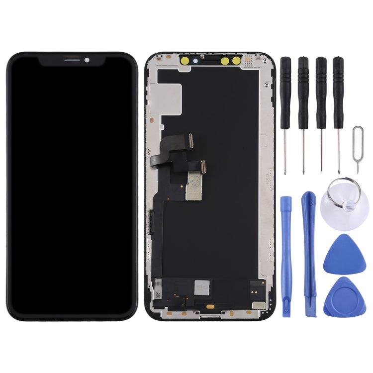 Hard OLED Material LCD Screen and Digitizer Full Assembly for iPhone XS My Store