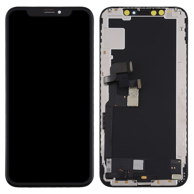 Hard OLED Material LCD Screen and Digitizer Full Assembly for iPhone XS