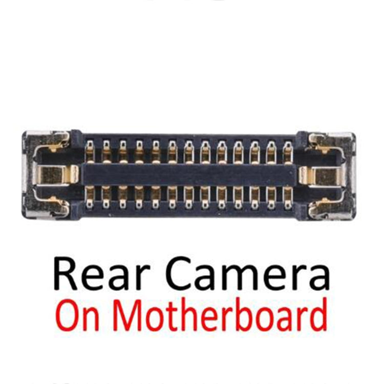 Rear Back Camera FPC Connector On Motherboard for iPhone XS