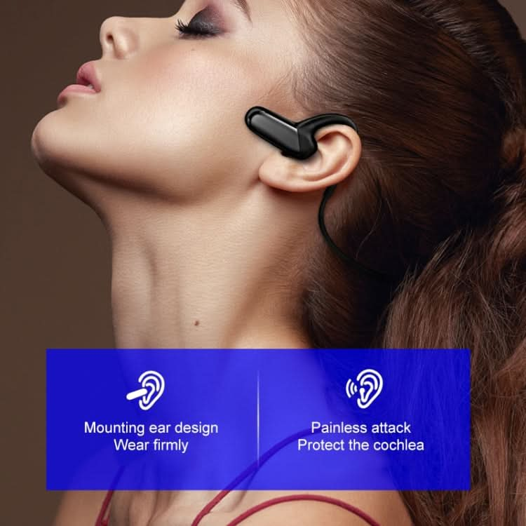 F808 Bluetooth 5.0 Waterproof Bone Conduction Sport Bluetooth Earphone