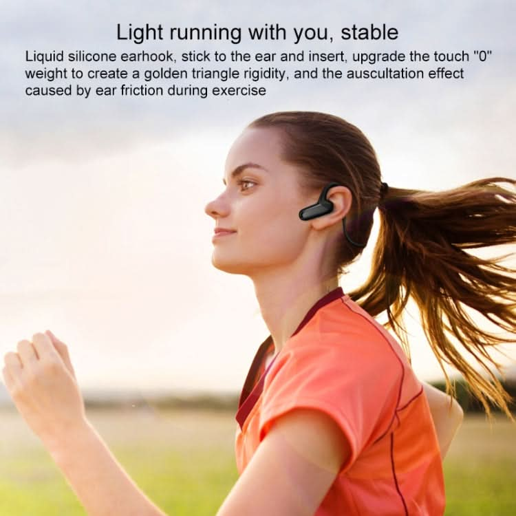 F808 Bluetooth 5.0 Waterproof Bone Conduction Sport Bluetooth Earphone