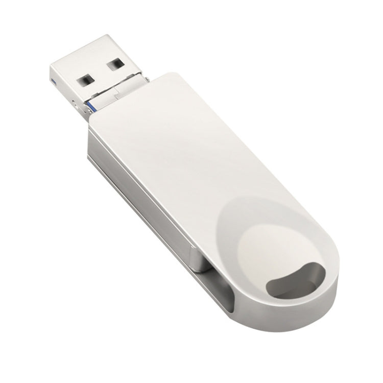 S29 3 в 1 16 ГБ Micro USB + USB + 8-контактный интерфейс Металлический Twister Flash Disk