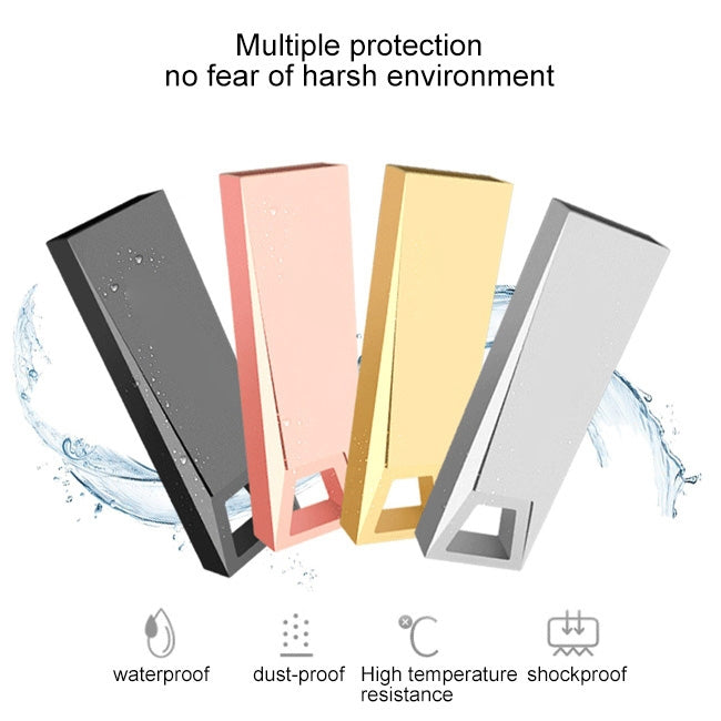 32GB USB 3.0 High-speed Interface Metal Waterproof Flash Disk My Store