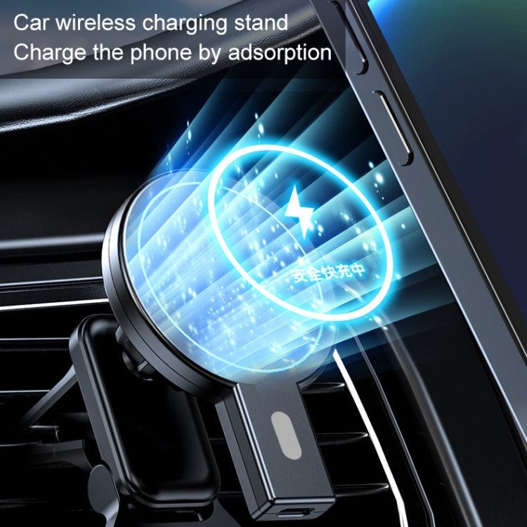 K07 15W Max Output Magnetic Car Air Outlet Bracket Wireless Charger ÎҵÄÉ̵ê