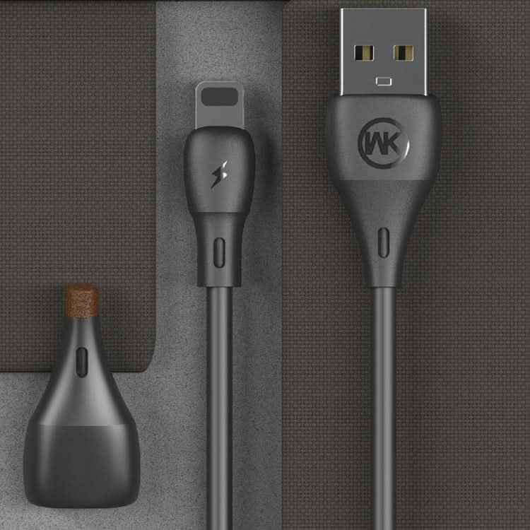 WK WDC-072 1m 2.1A Output Full Speed Series USB to 8 Pin Data Sync Charging Cable