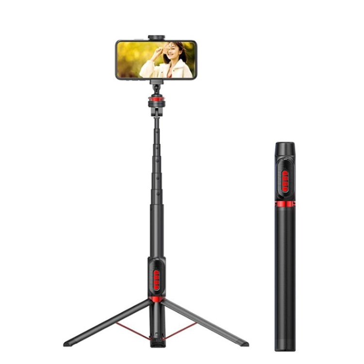 Aluminum Alloy Mobile Phone Bluetooth Selfie Stick Live Floor Tripod Bracket, Height: 1.5m My Store