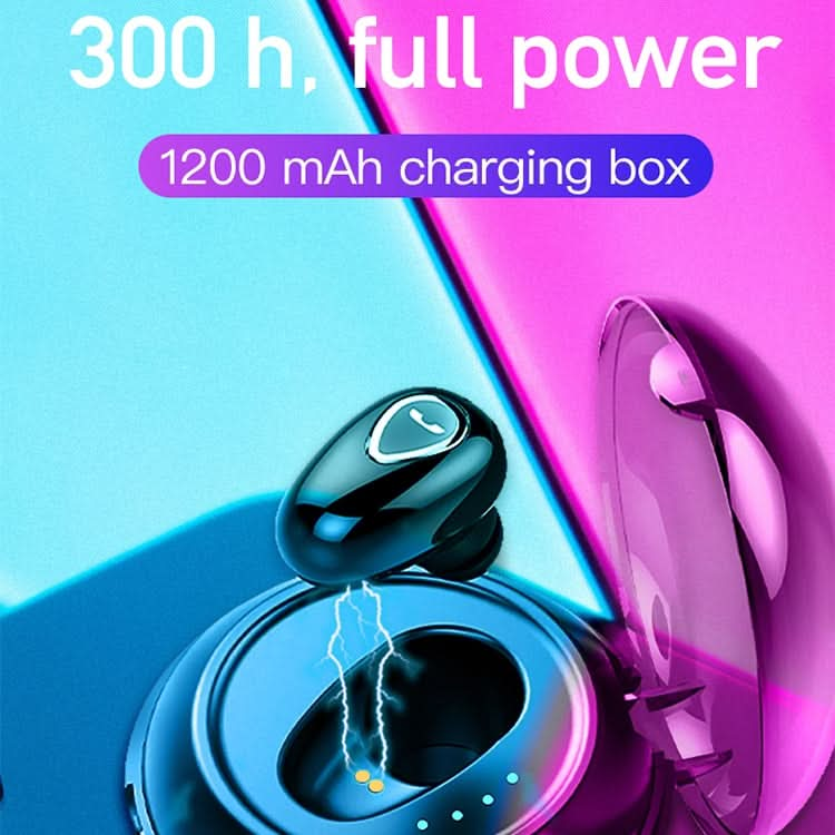 YX01 Sweatproof Bluetooth 4.1 Wireless Bluetooth Earphone with Charging Box, Support Memory Connection & HD Call