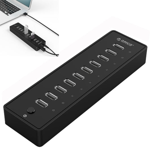 ORICO P10-U2-V1 10 USB 2.0 Ports HUB, Specification: EU Plug My Store