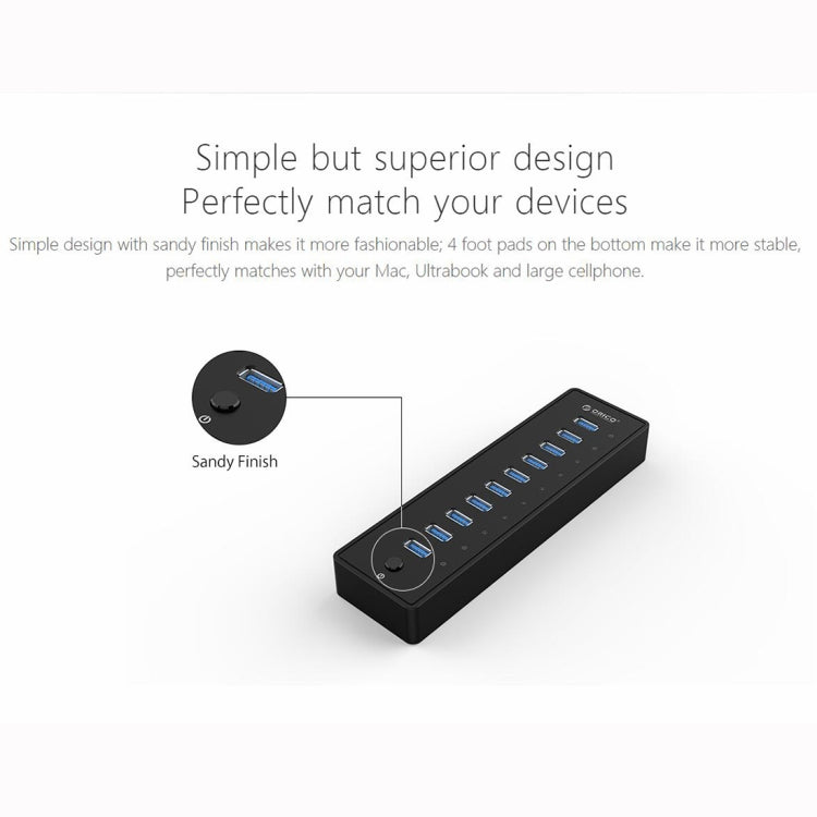 ORICO P10-U3-V1 10 USB 3.0 Ports HUB My Store