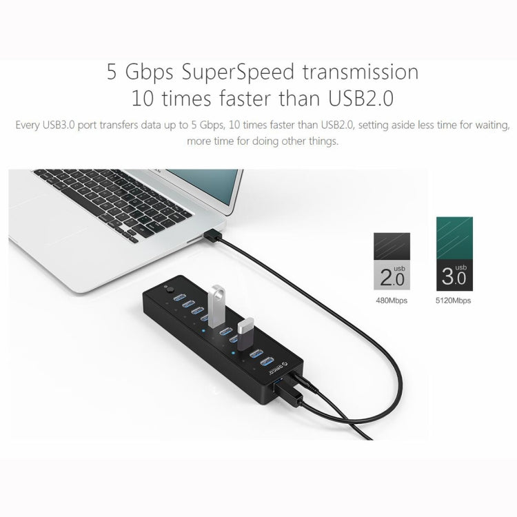 ORICO P10-U3-V1 10 USB 3.0 Ports HUB My Store