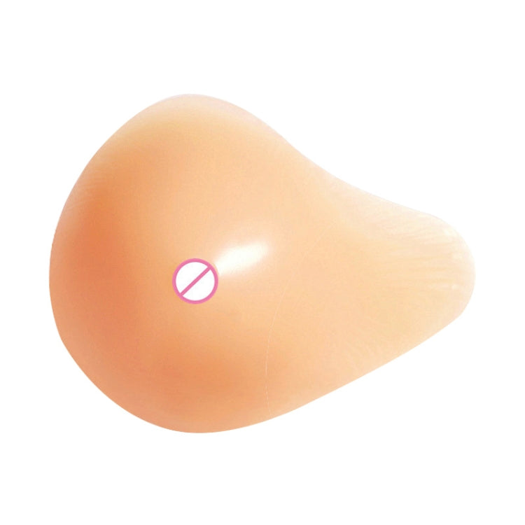 AS2 Spiral Shape Postoperative Rehabilitation Fake Breasts Silicone Breast Pad Nipple Cover 230g/Left