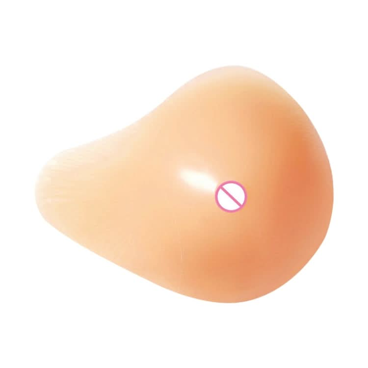 AS7 Spiral Shape Postoperative Rehabilitation Fake Breasts Silicone Breast Pad Nipple Cover 450g/Right Reluova