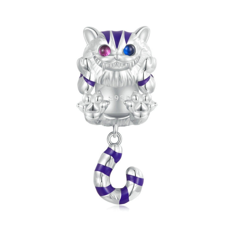 SCC2529 Sterling Silver S925 Fantasy Magic Cat Pendant Accessories DIY Bracelet Beads Reluova