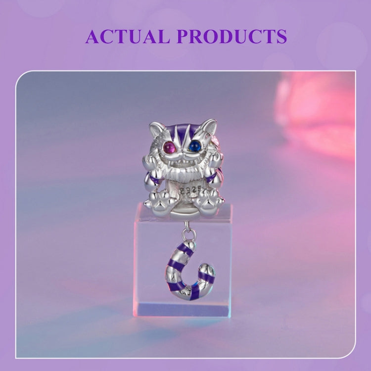 SCC2529 Sterling Silver S925 Fantasy Magic Cat Pendant Accessories DIY Bracelet Beads Reluova