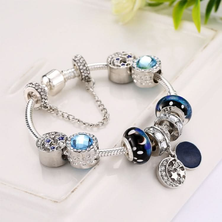 20cm Fashion Ethnic Style Boho Blue Sky Star Moon Bead Bracelets-Reluova