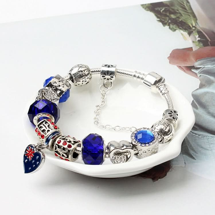 World Cup Souvenir Bracelets European and American Fashion Alloy Bracelet, Size: 18cm Reluova